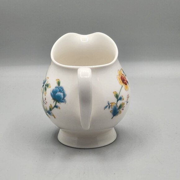 Verastone by Noritake Asian Bouquet Creamer Japan White 4" 9301W41 - Picture 4 of 9